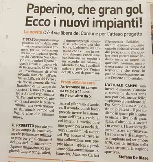 articolo campo